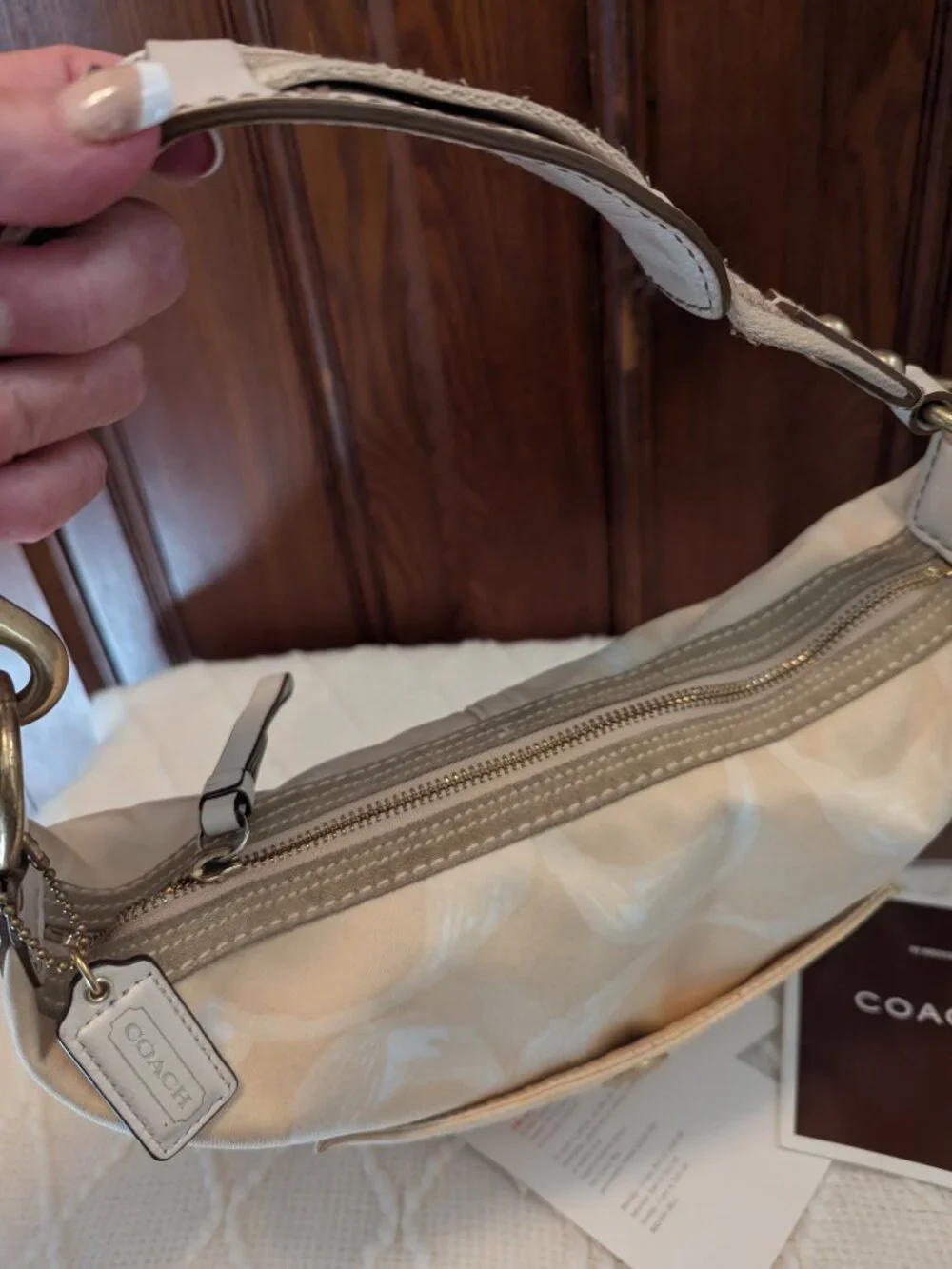 Coach L05J-132 Vintage Coach Hamptons signature 